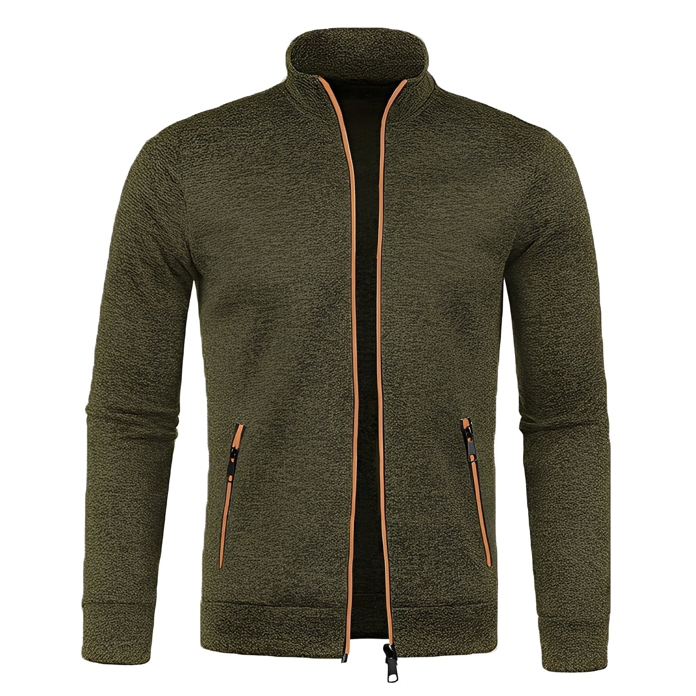 Clive - Chaqueta elegante con bolsillos con cremallera para hombres
