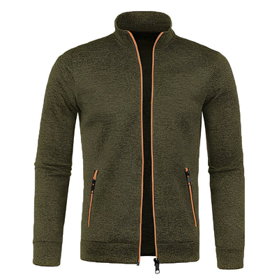 Clive - Chaqueta elegante con bolsillos con cremallera para hombres