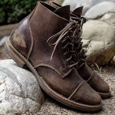 Aaron - Clásicas Botas de Cuero para Hombre