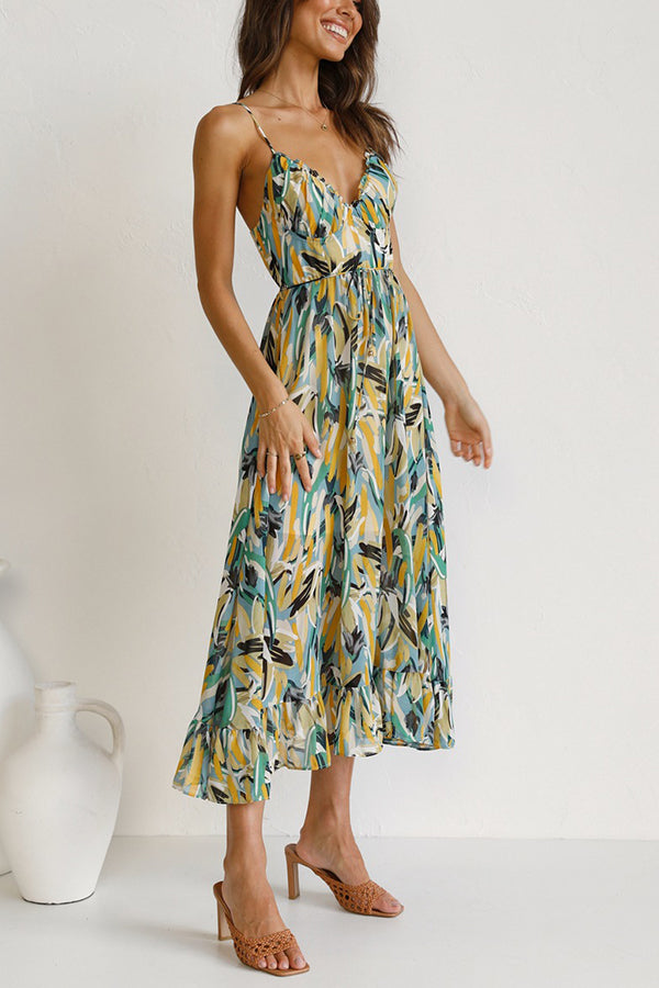 Caridad – Vestido Midi Colorido
