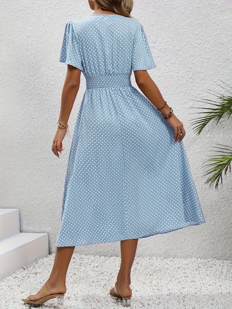 Melanie - Vestido con Estampado Floral Vibrante para Primavera y Verano