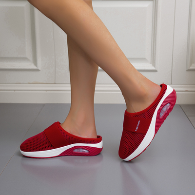 Myrna - Sandalias ortopédicas de red casuales para mujer