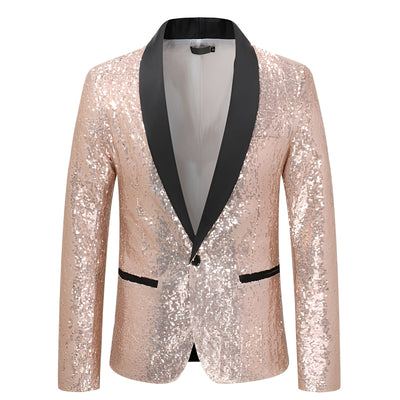 Jerome - Clásico, elegante blazer de lentejuelas para hombres