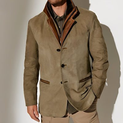 Durward - Chaqueta clásica con bolsillos para hombres