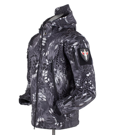 Fenton - Chaqueta exterior impermeable para hombres