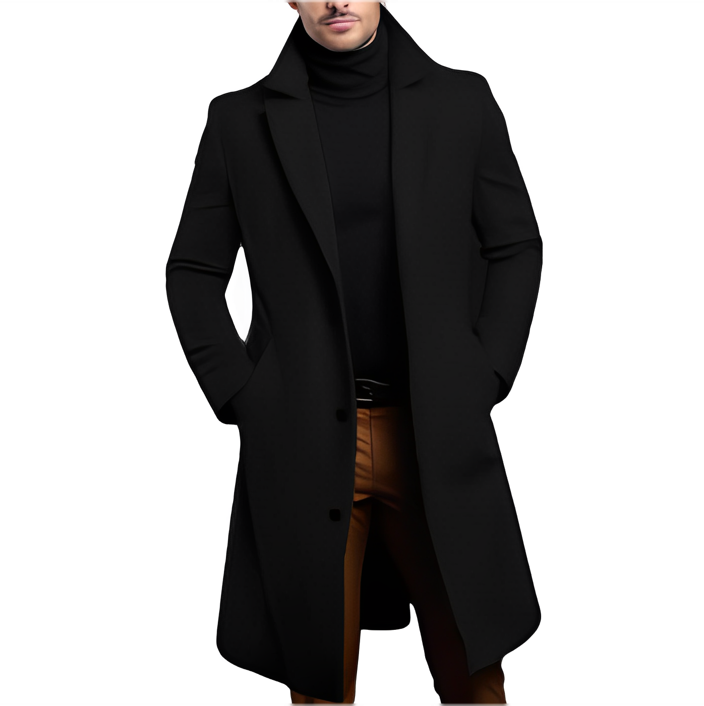 Reilly - Elegante Abrigo de Lana para Hombres
