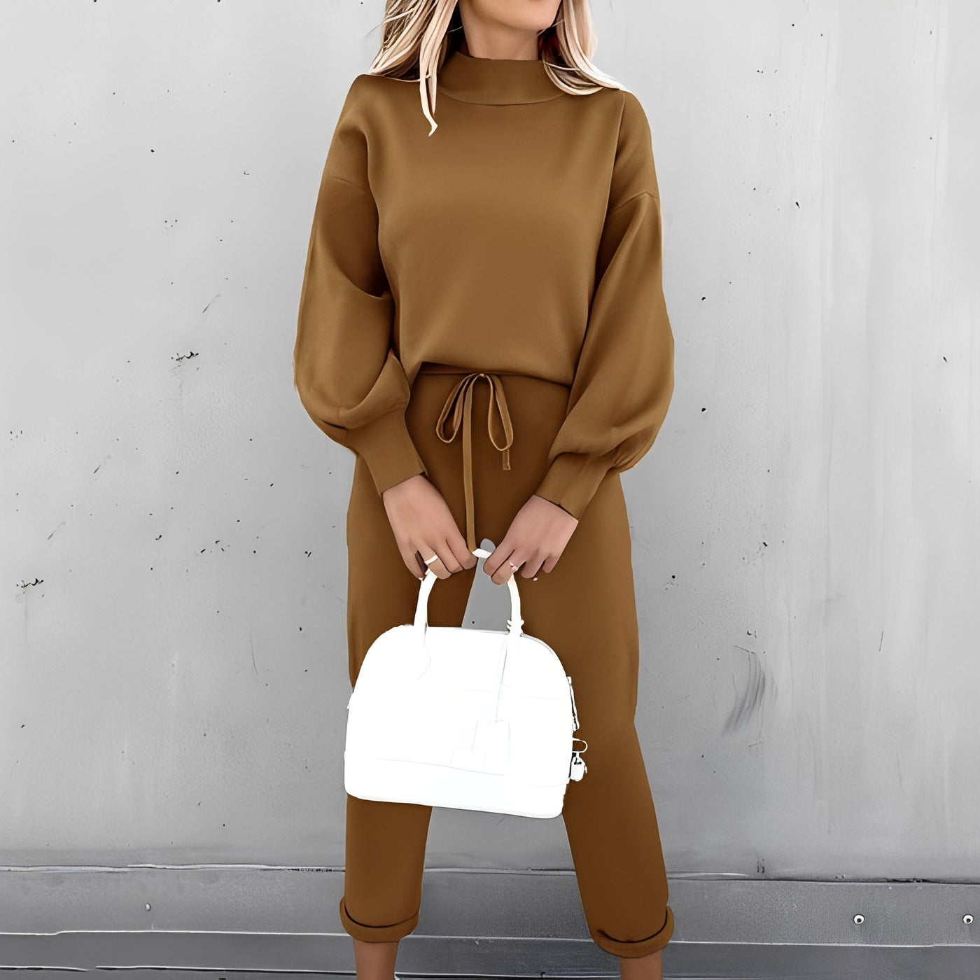 Quincey - Conjunto de chándal suave y casual para mujeres