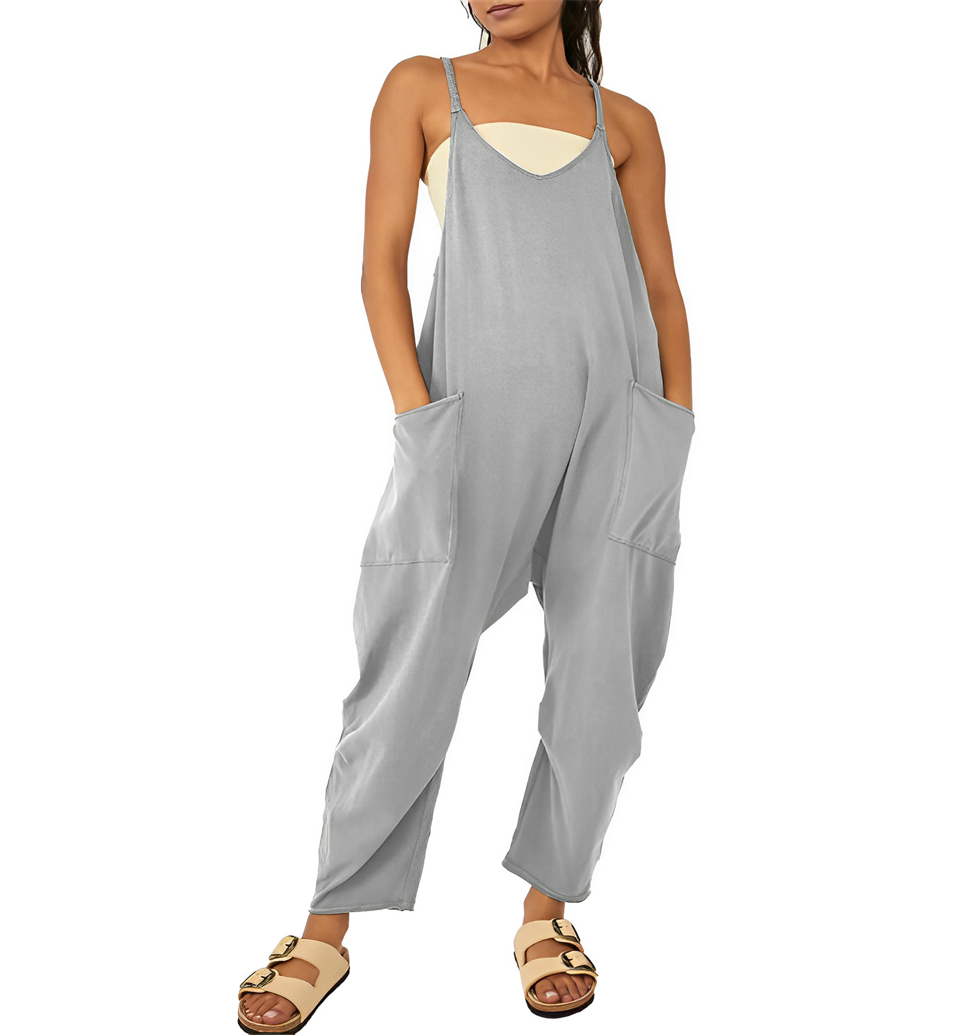 Mika - Overall Relajado para Mujeres