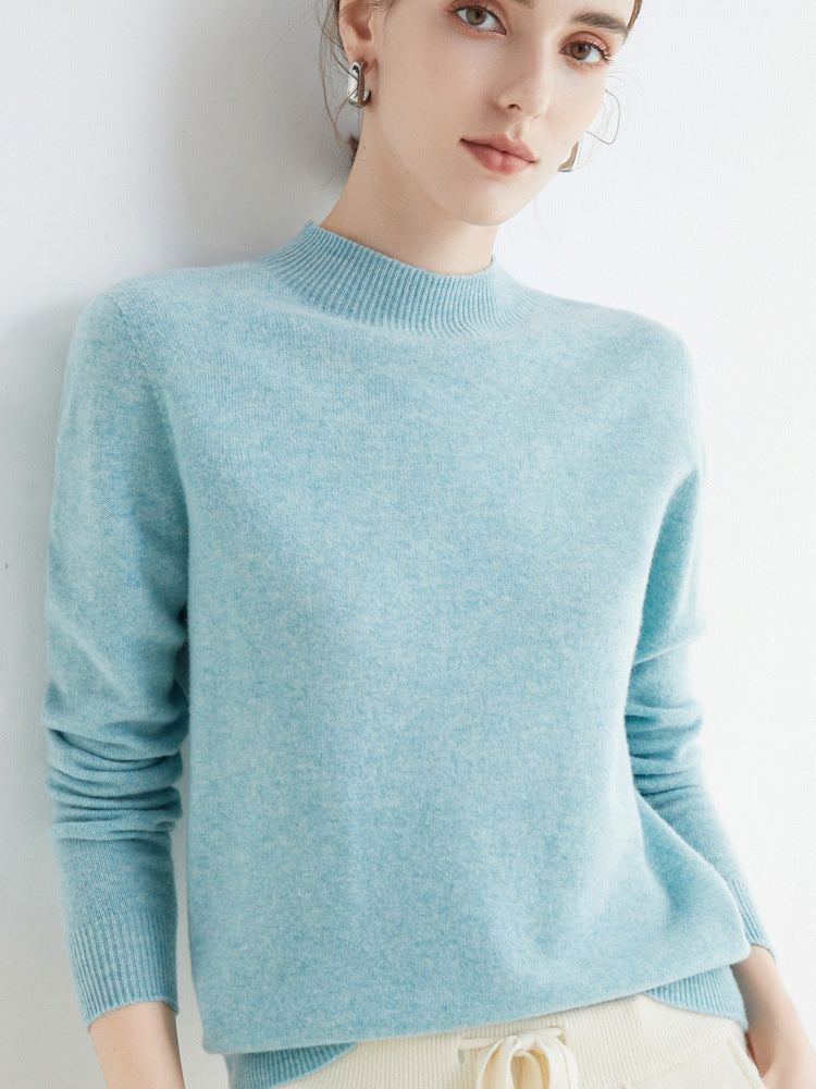 Rhoda - Sencillo suéter de cashmere para mujeres