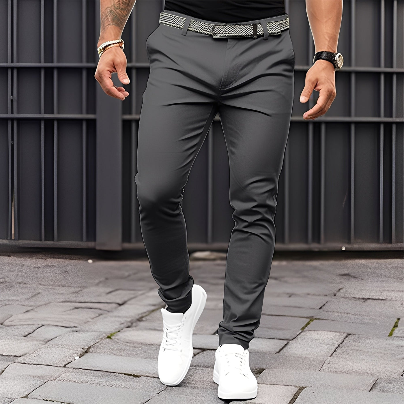 Raphael - Pantalón ajustado y casual para hombres