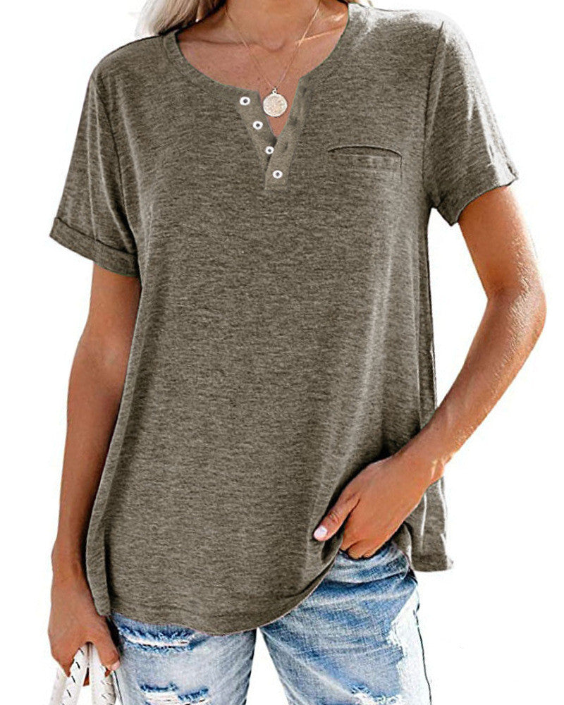 Élodie – Camisa de Mujer de Manga Corta