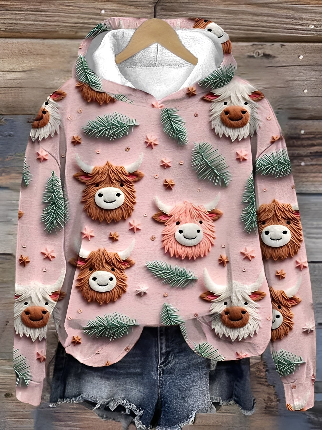 Jacalyn - Casual, colorido hoodie para mujeres