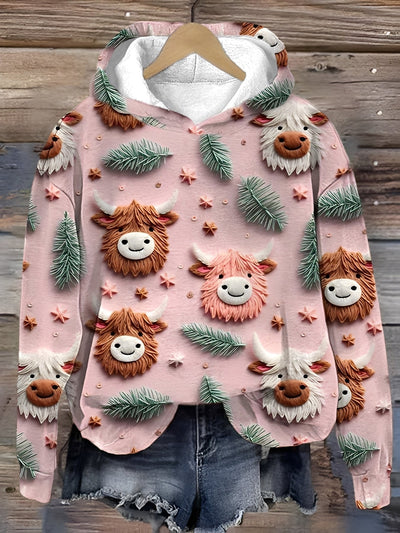 Jacalyn - Casual, colorido hoodie para mujeres