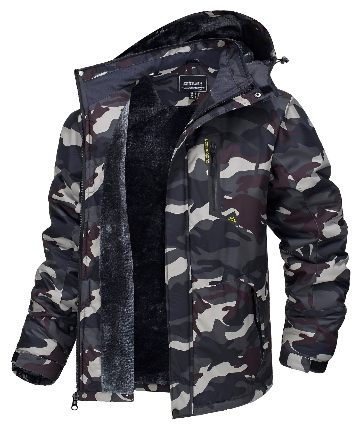 Marvyn - Moderna chaqueta impermeable para hombres