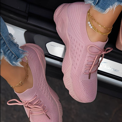 Eleanore - Zapatos casuales con suelas de goma gruesas para mujer