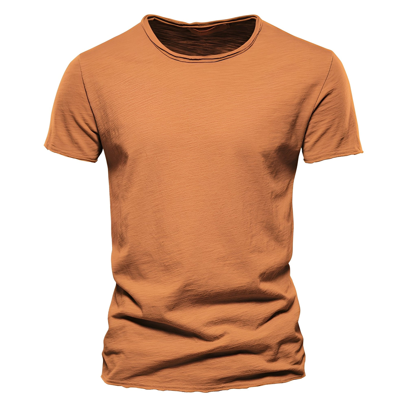 Roderick - Camiseta Casual de Manga Corta de Algodón para Hombres