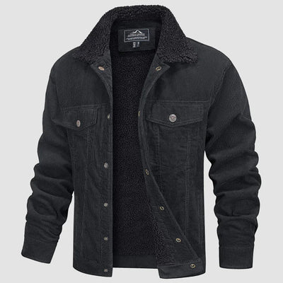 Leif - Robusta chaqueta de pana para un look urbano