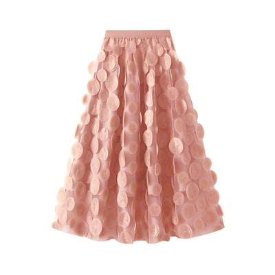 Salome - Elegante falda con puntos para mujeres