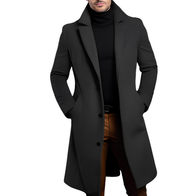 Reilly - Elegante Abrigo de Lana para Hombres