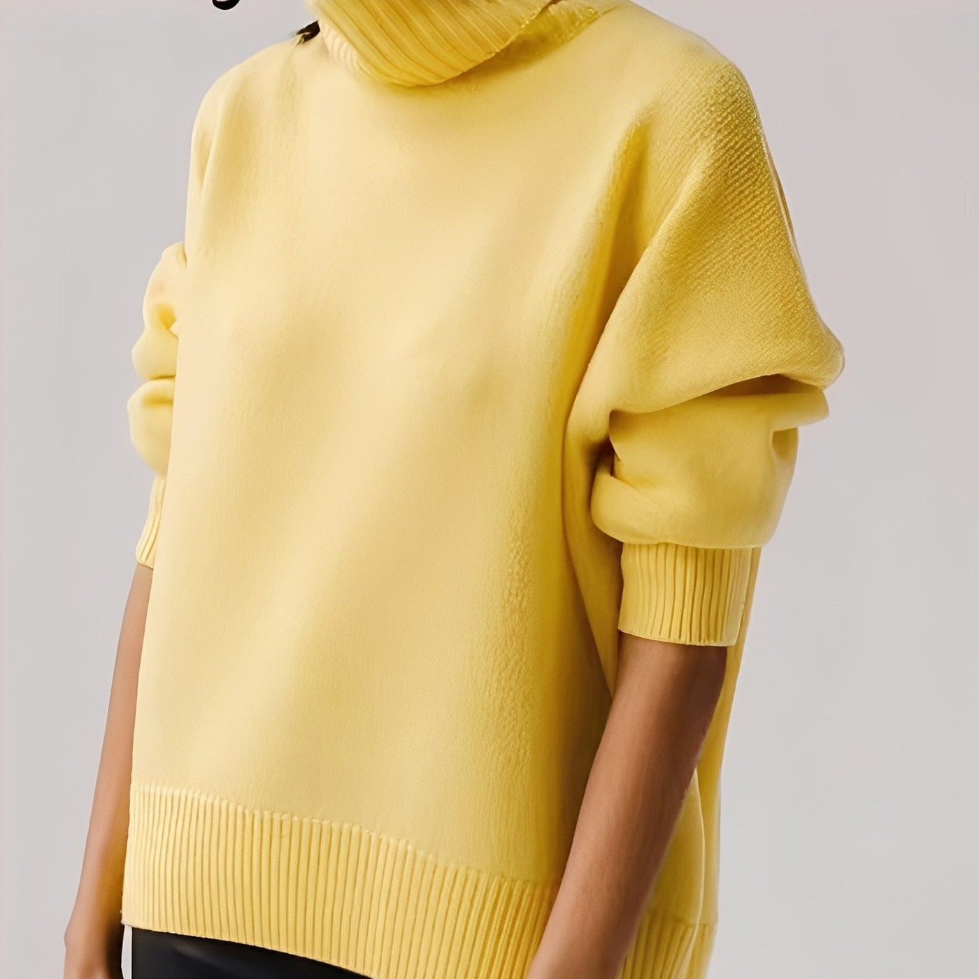 Sharon - Suéter casual, holgadamente ajustado para mujeres