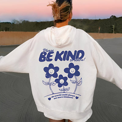 Alanna - Cómodo Hoodie de Declaración de Algodón para Mujeres