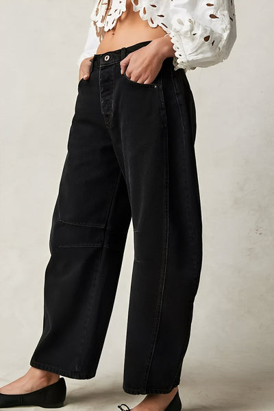 Jocelyn - Jeans casuales y anchos para mujeres