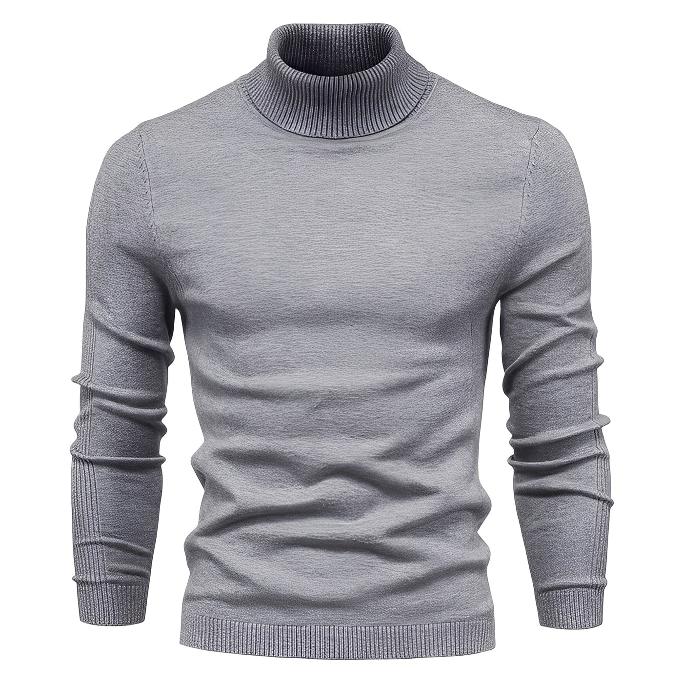 Garnett - Jersey de Cuello Alto Casual para Hombres