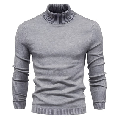 Garnett - Jersey de Cuello Alto Casual para Hombres