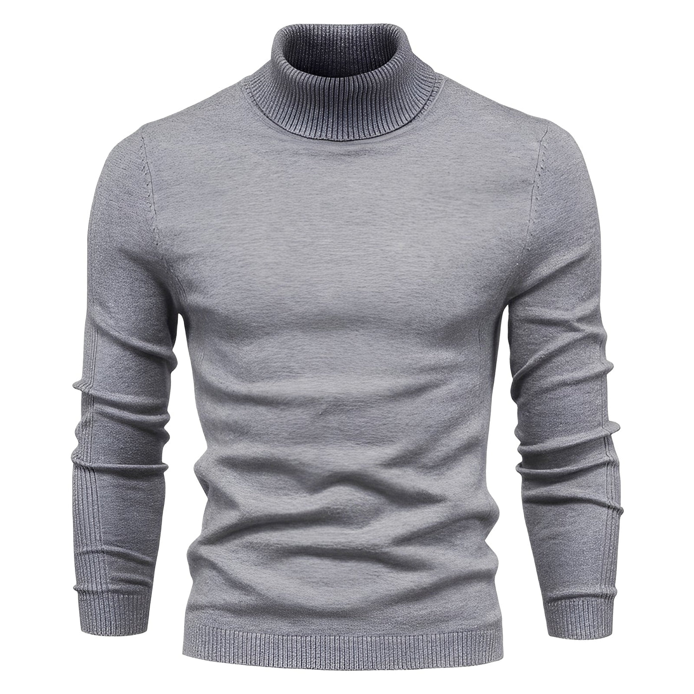 Jonah - Sencillo suéter de cuello alto para hombres