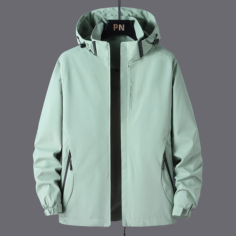 Reece - Elegante Chaqueta Shell Unisex con Capucha