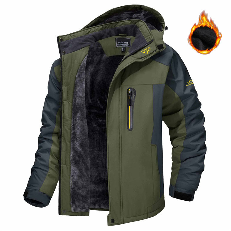 Brantley - Elegante, cálida chaqueta de invierno para hombres