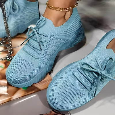 Eleanore - Zapatos casuales con suelas de goma gruesas para mujer