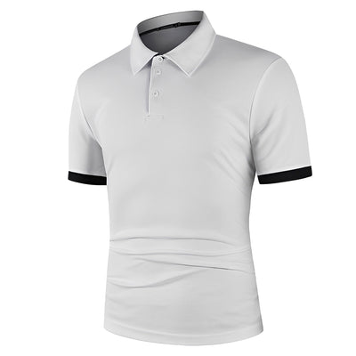 Lloyd - Camiseta Polo de Manga Corta Casual para Hombres