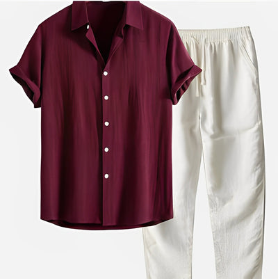 Phillip - Conjunto de Lino de Verano para Hombres