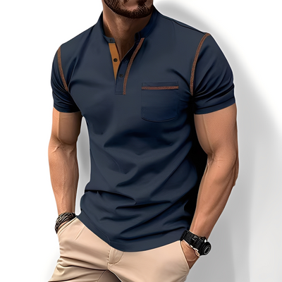 Brandon - Elegante, cómoda camiseta polo para hombres