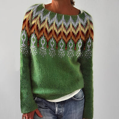 Maryann - Elegante Pullover Retro para Mujeres