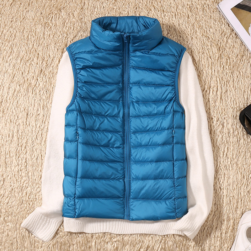 Azalea - Casual, ligera, acolchada chaqueta de plumas para mujeres