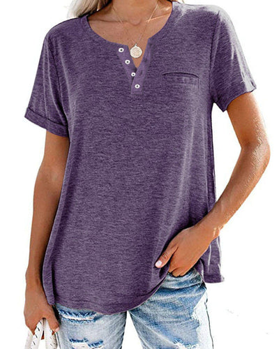 Élodie – Camisa de Mujer de Manga Corta