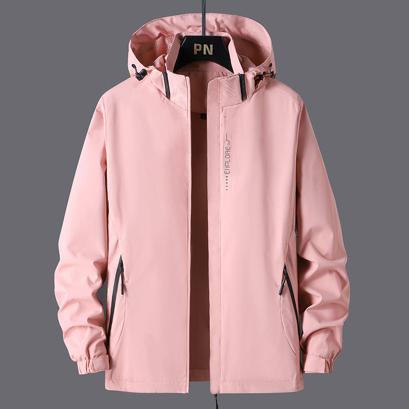 Reece - Elegante Chaqueta Shell Unisex con Capucha