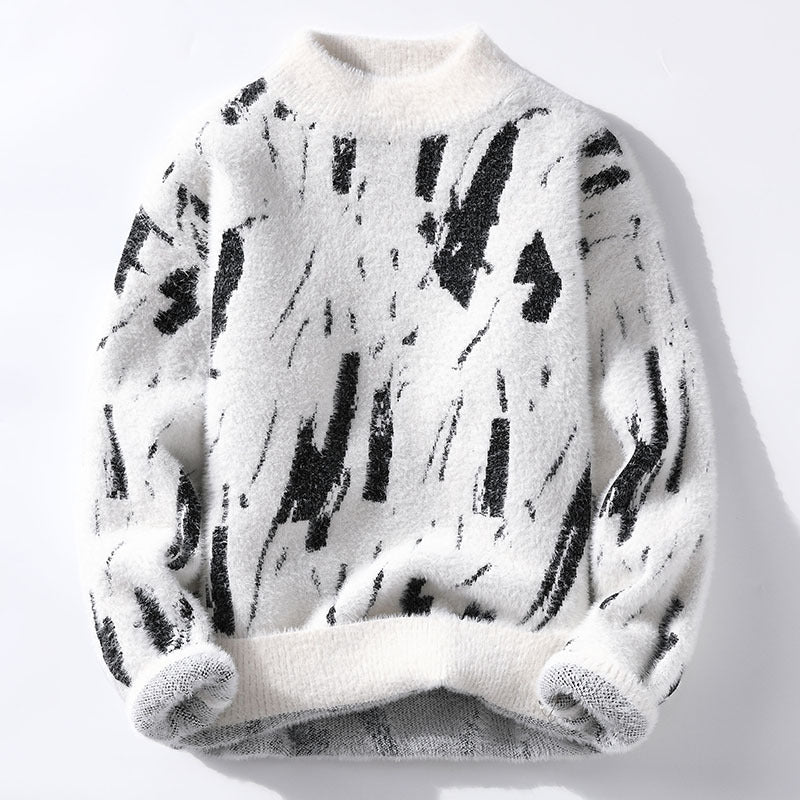 Damian - Elegante sudadera de forro polar para hombres