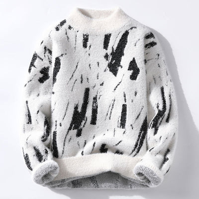 Damian - Elegante sudadera de forro polar para hombres