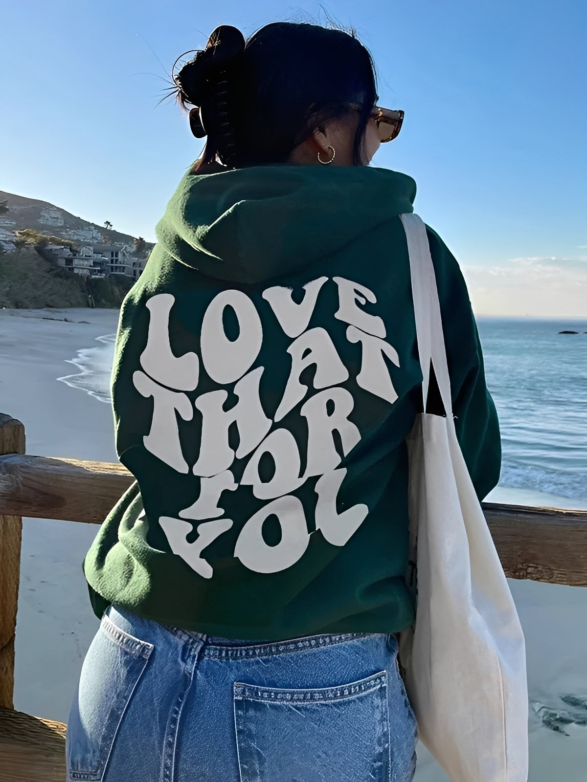 Marian - Moderna sudadera con diseño de declaración para mujeres