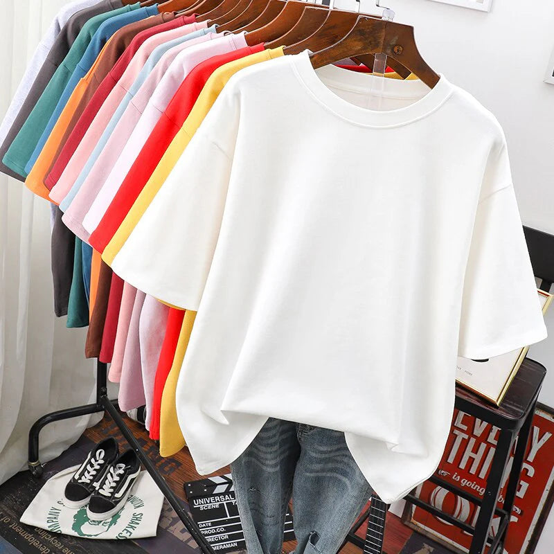 Arabella - Camiseta Oversize de Algodón para Mujer