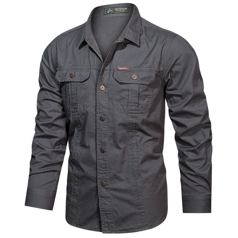 Romano – Camisa Cargo en Estilo Premium