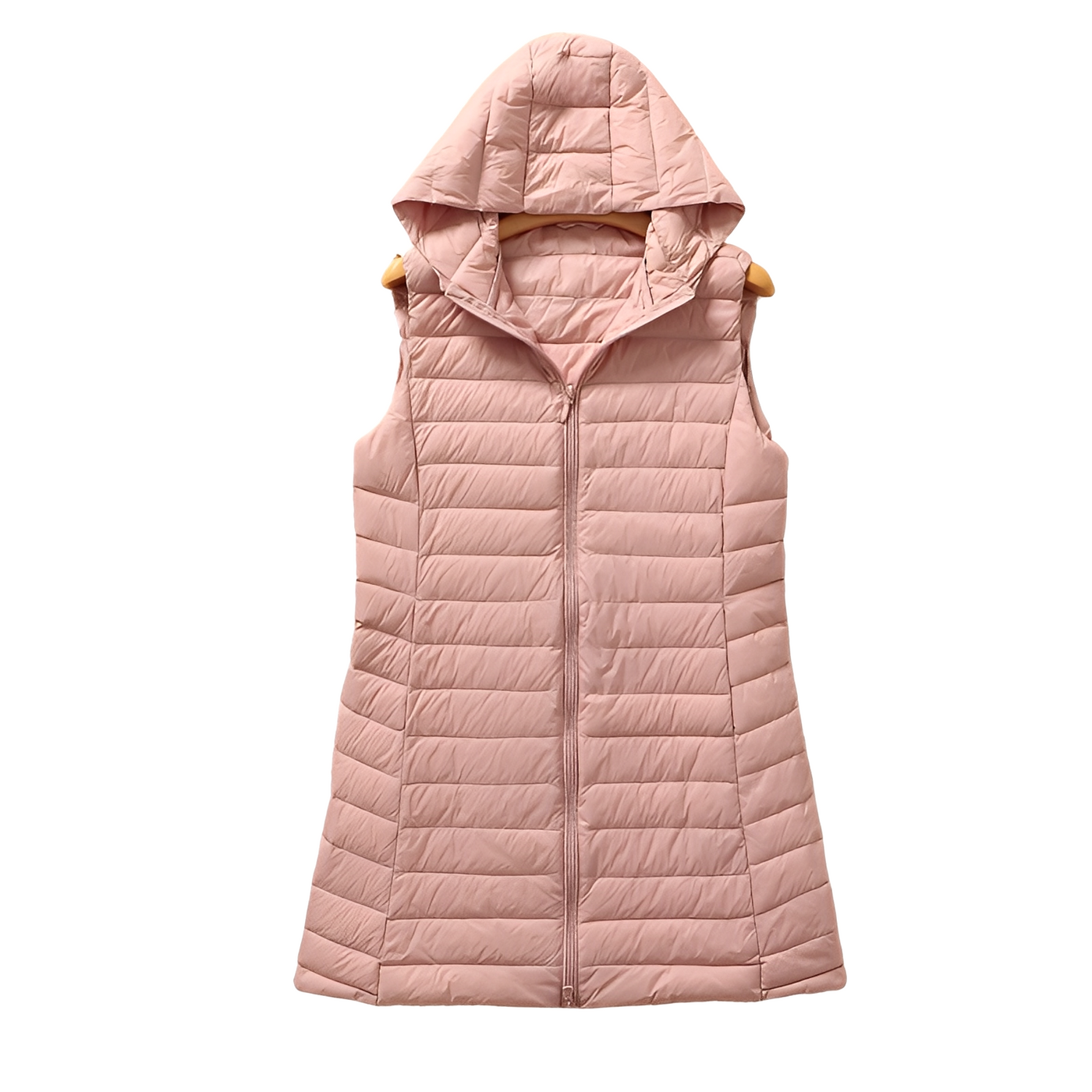 Joelle - Elegante larga chaqueta acolchada para mujeres