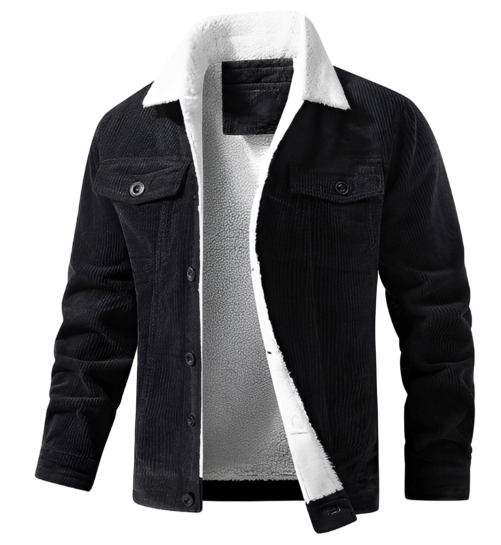 Mack - Clásica Chaqueta de Pana para Hombres
