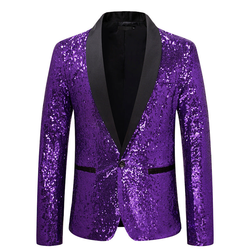 Weston - Elegante blazer de lentejuelas para hombres