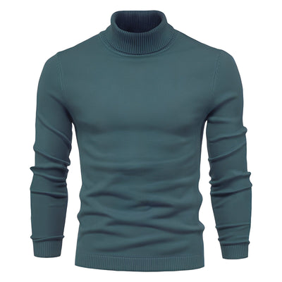 Garnett - Jersey de Cuello Alto Casual para Hombres