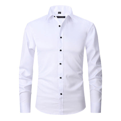 Ronan - Camisa de negocios formal de manga larga para hombres