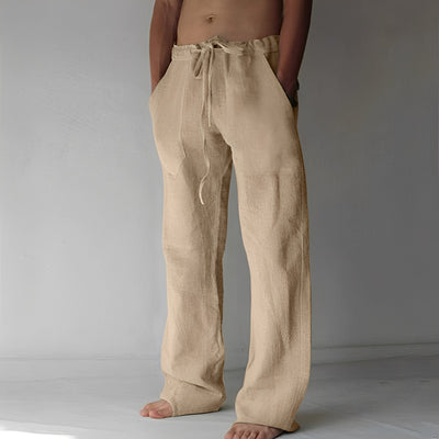 Martin - Pantalón de lino suelto y casual para hombres